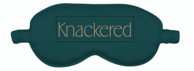 Sleep Eye Mask - "Knackered"