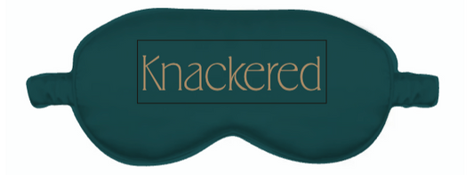 Sleep Eye Mask - "Knackered"